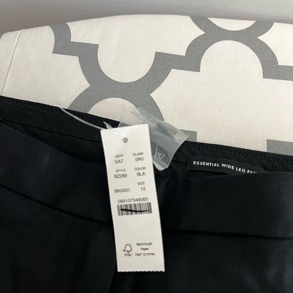 J.Crew Wide-leg essential pant in city twill NWT Size 12 - Picture 7 of 7